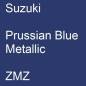 Preview: Suzuki, Prussian Blue Metallic, ZMZ.